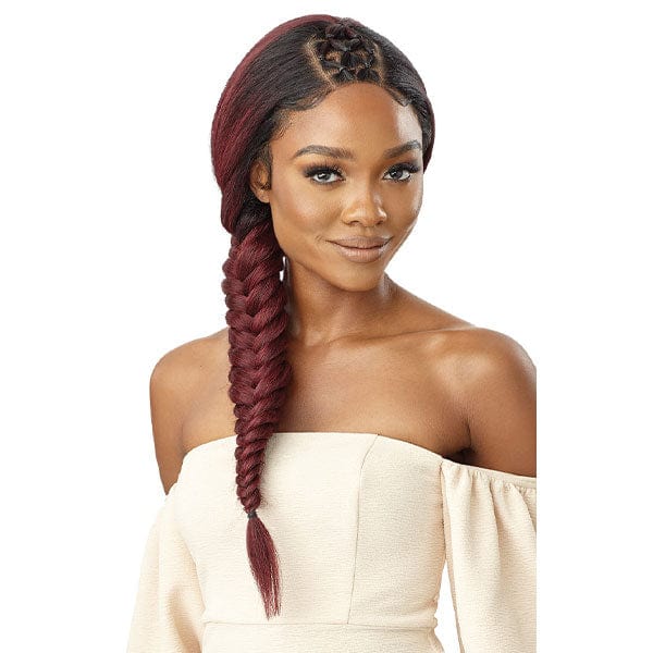 Outre Human Hair Blend 360 Lace Front Wig - SUNNIVA - Image 4