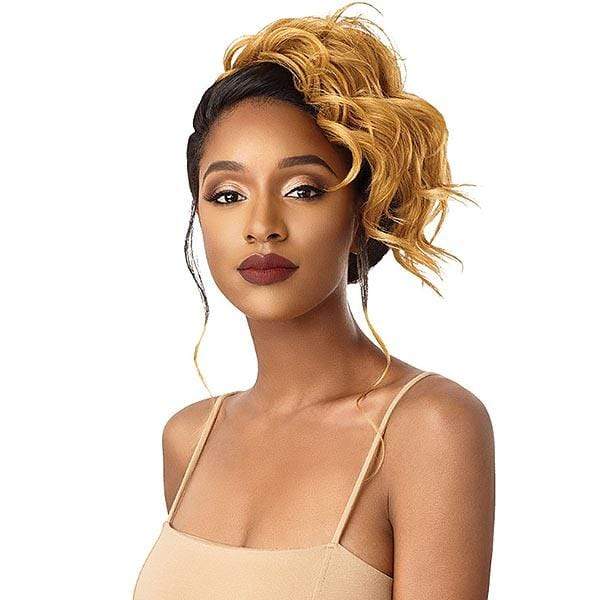 Outre Human Hair Blend 360 Lace Wig - NATURAL DEEP WAVE - Image 2