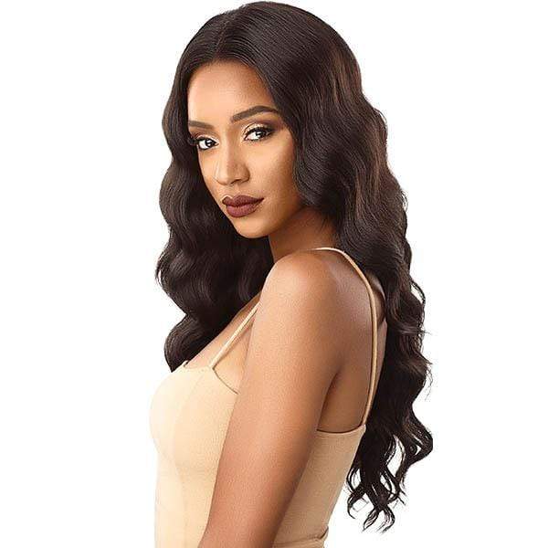 Outre Human Hair Blend 360 Lace Wig - NATURAL DEEP WAVE - Image 3