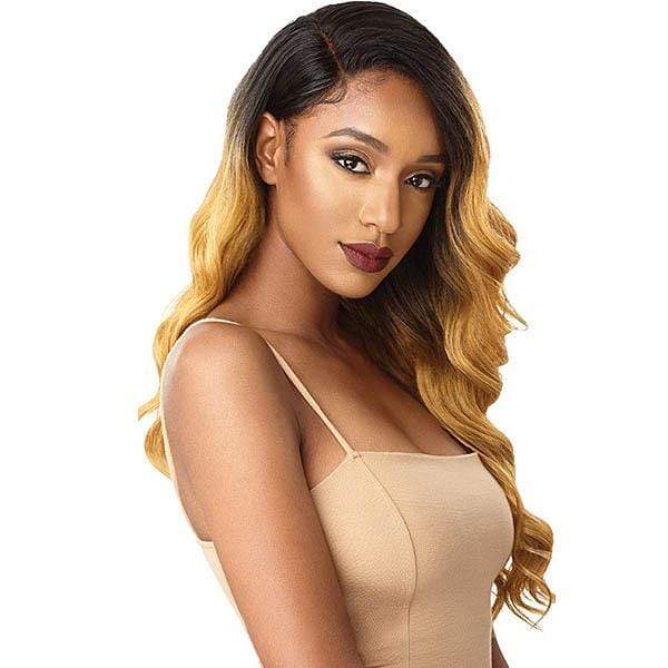 Outre Human Hair Blend 360 Lace Wig - NATURAL DEEP WAVE - Image 4