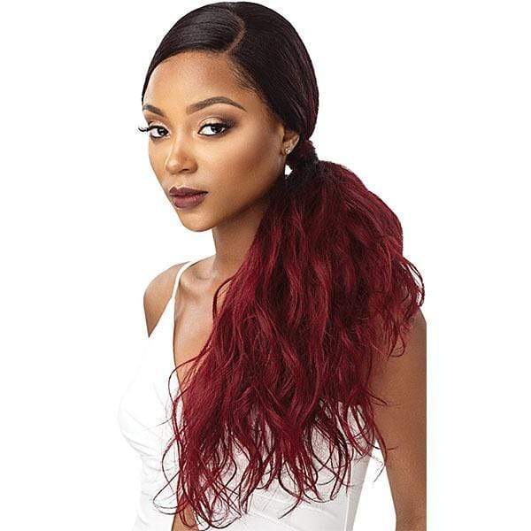 Outre Human Hair Blend 360 Lace Wig - NATURAL LOOSE WAVE - Image 2