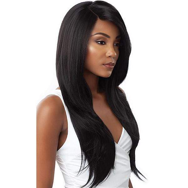Outre Human Hair Blend 360 Lace Wig - NATURAL STRAIGHT - Image 3