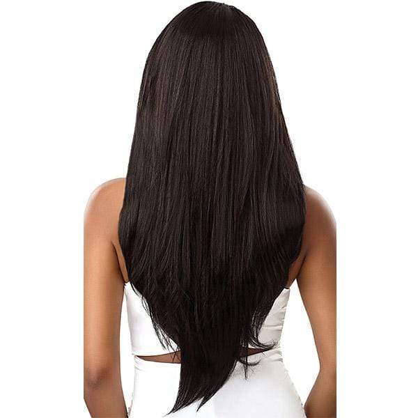 Outre Human Hair Blend 360 Lace Wig - NATURAL STRAIGHT - Image 5