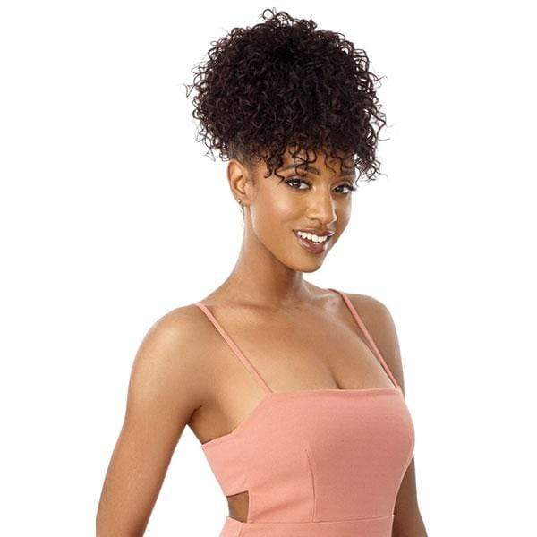 Outre Pretty Quick Synthetic Drawstring Ponytail - AUTUMN - Image 2