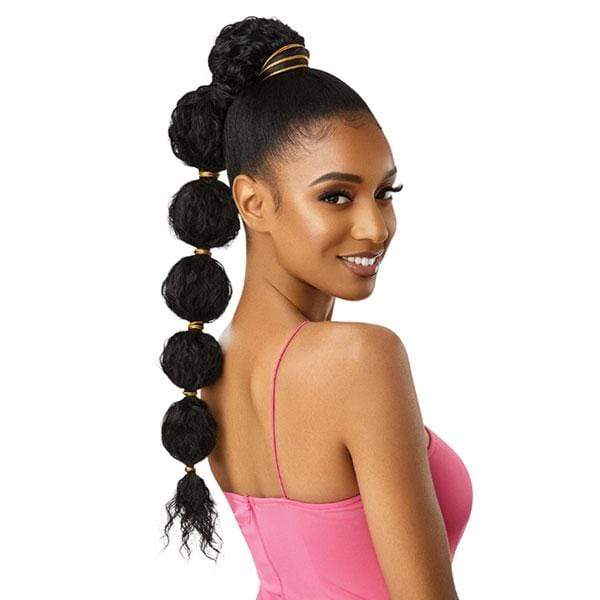 Outre Pretty Quick Synthetic Wrap Ponytail - CRIMP WAVE 30" - Image 2