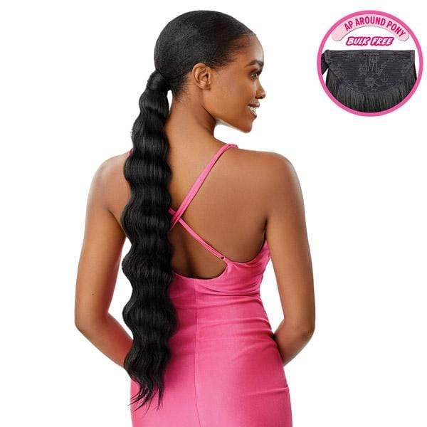 Outre Pretty Quick Synthetic Wrap Ponytail - FINGER WAVE 24" - Image 2