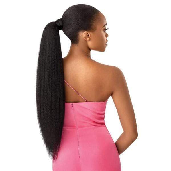 Outre Pretty Quick Synthetic Wrap Ponytail - JUMBO KINKY STRAIGHT 24" - Image 2