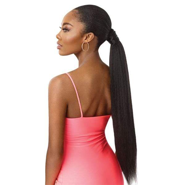 Outre Pretty Quick Synthetic Wrap Ponytail - KINKY STRAIGHT 24" - Image 2