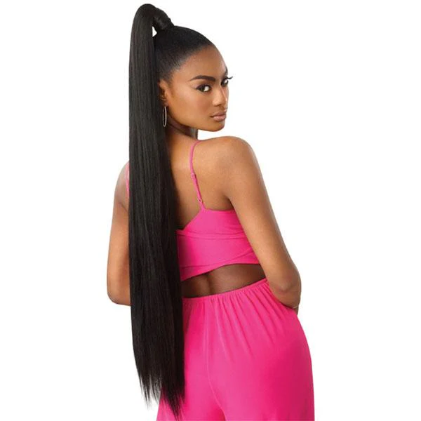 Outre Pretty Quick Synthetic Wrap Ponytail - SLEEK STRAIGHT 36" - Image 2