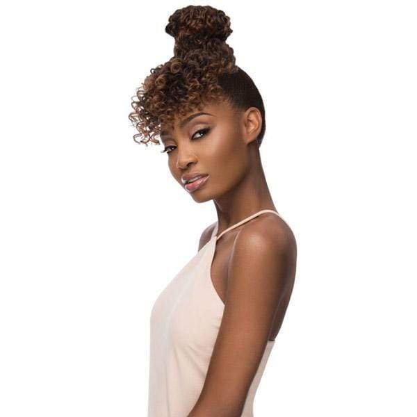 Outre Quick Synthetic Pony Bang X Bun- ESSIE - Unbeatable - Image 2