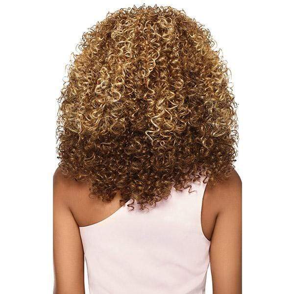 Outre Quick Weave Complete Cap Wig Curly Bang - DANI - Image 3