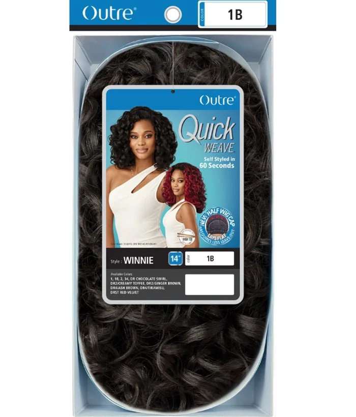 Outre Quick Weave Synthetic Half Wig - WINNIE - Image 6