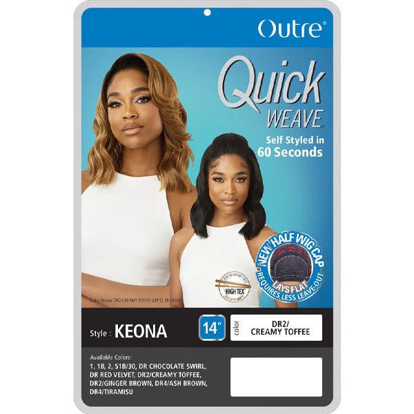 Outre Quick Weave Synthetic Half Wig - KEONA - Image 5