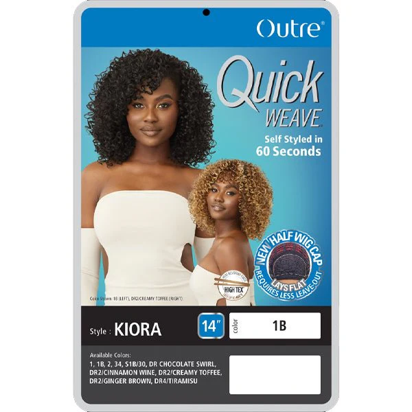 Outre Quick Weave Synthetic Half Wig - KIORA - Image 5