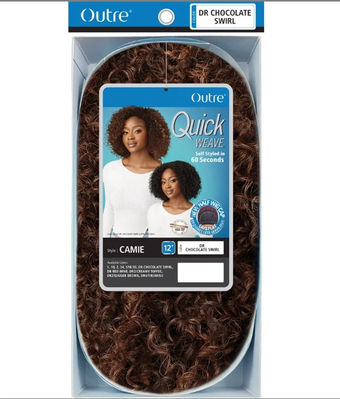 Outre Quick Weave Synthetic Half Wig - CAMIE - Image 6
