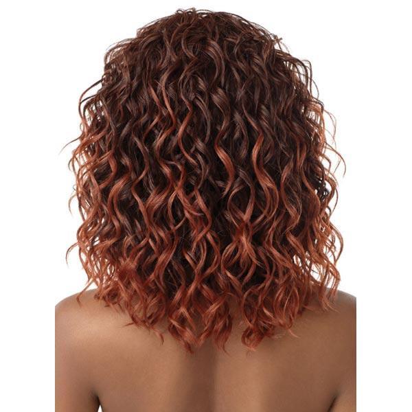 Outre Quick Weave Wet & Wavy Half Wig - LOOSE CURL 18" - Image 2