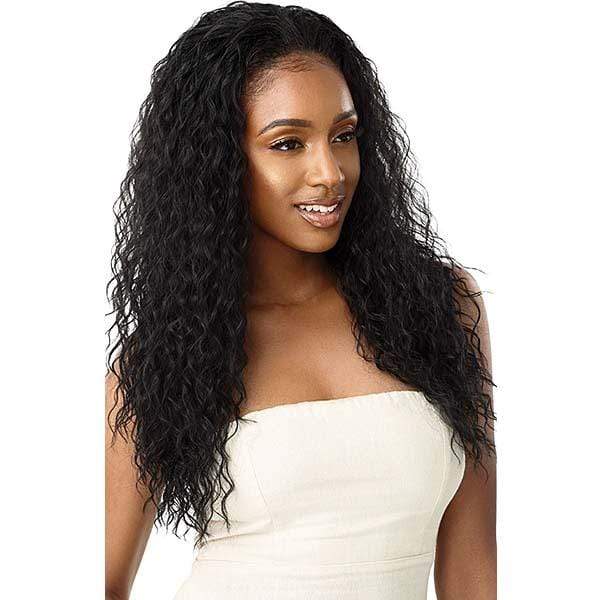 Outre Quick Weave Wet & Wavy Style Synthetic Half Wig - BEACH CURL 24 - Image 3