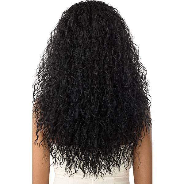 Outre Quick Weave Wet & Wavy Style Synthetic Half Wig - BEACH CURL 24 - Image 4