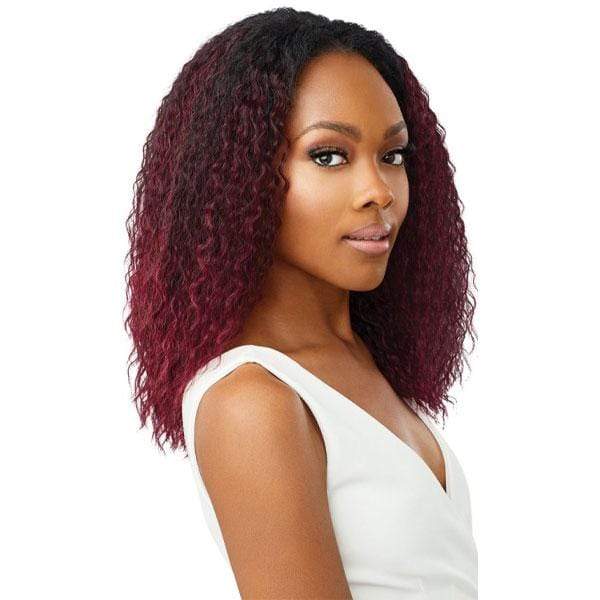 Outre Quick Weave Wet & Wavy Style Synthetic Half Wig - SPANISH CURL 16" - Unbeatable - Image 2