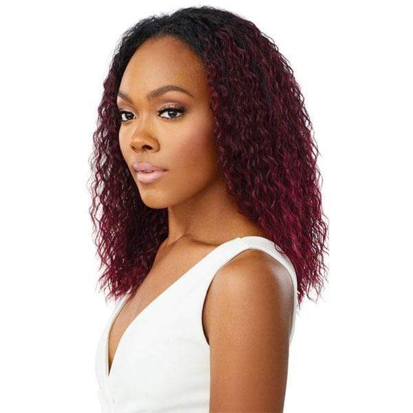 Outre Quick Weave Wet & Wavy Style Synthetic Half Wig - SPANISH CURL 16" - Unbeatable - Image 3