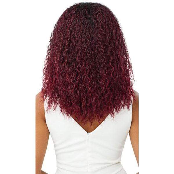 Outre Quick Weave Wet & Wavy Style Synthetic Half Wig - SPANISH CURL 16" - Unbeatable - Image 4