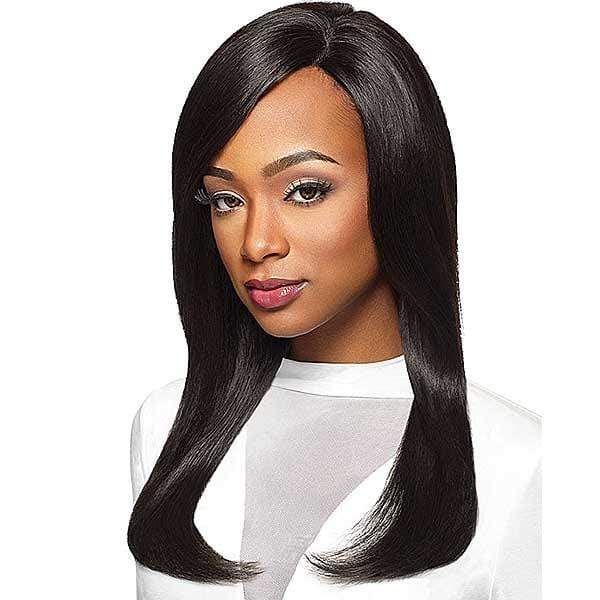 Outre Simply 100% Non-processed Human Hair 4x4 Swiss Lace Front Wig - BRAZILIAN NATURAL STRAIGHT - Image 3