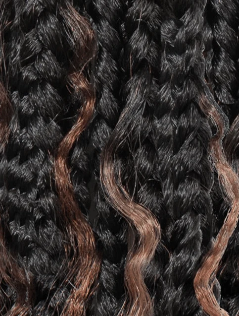 Outre Synthetic 100% Fully Hand-tied Whole Lace Wig - BOHO MERMAID BOX BRAID 32" - Image 11
