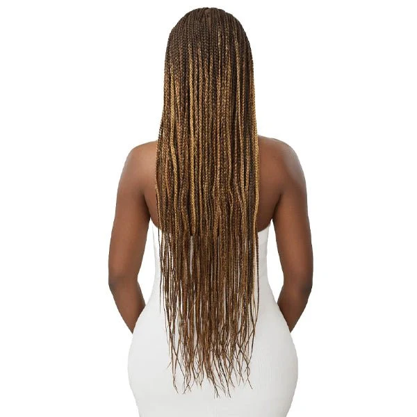 Outre Synthetic 100% Fully Hand-tied Whole Lace Wig - KNOTLESS BOX BRAIDS 36" - Image 4
