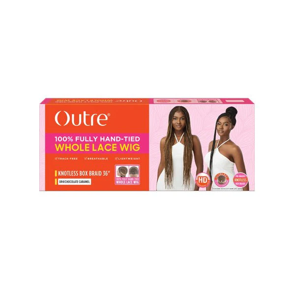 Outre Synthetic 100% Fully Hand-tied Whole Lace Wig - KNOTLESS BOX BRAIDS 36" - Image 6