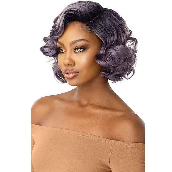 Outre Synthetic 5" Deep L-Part Swiss Lace Front Wig - AVERY - Image 2