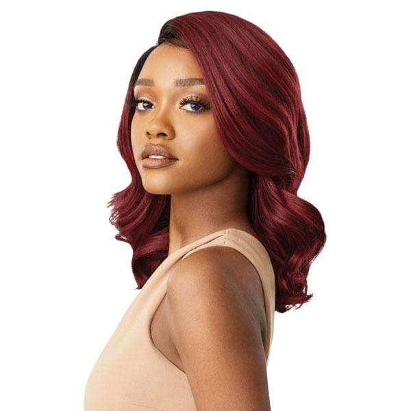 Outre Synthetic 5" Deep L-Part Swiss Lace Front Wig - DAVITA - Image 2