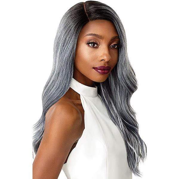 Outre Synthetic 5" Deep L-Part Swiss Lace Front Wig - KELIS - Image 2