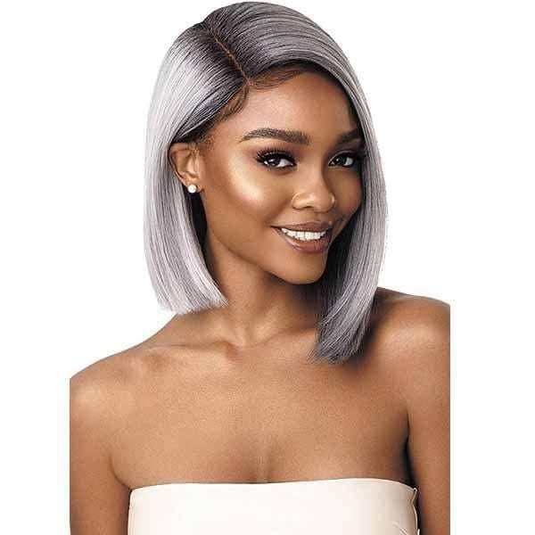 Outre Synthetic 5" Deep L-Part Swiss Lace Front Wig - LENI - Image 16
