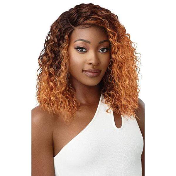 Outre Synthetic 5" Deep L-Part Swiss Wet & Wavy Lace Front Wig - LEENA - Image 2