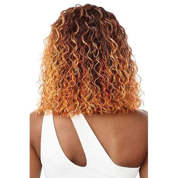 Outre Synthetic 5" Deep L-Part Swiss Wet & Wavy Lace Front Wig - LEENA - Image 4