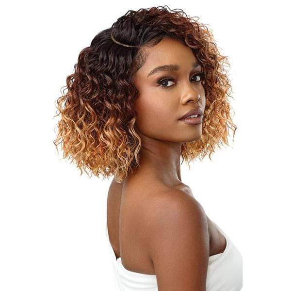 Outre Synthetic 5" Deep L-Part Swiss Wet & Wavy Lace Front Wig - JULISA - Image 3