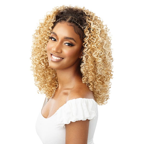 Outre Synthetic Hair 13x2 HD Lace Front Wig - HALO STITCH BRAID 18 - Image 2