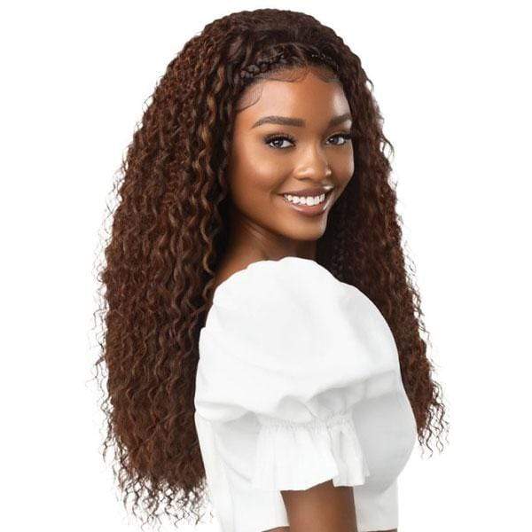 Outre Synthetic Hair 13x2 HD Lace Front Wig - HALO STITCH BRAID 26 - Image 2