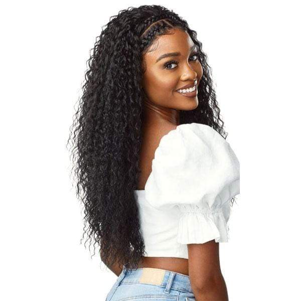Outre Synthetic Hair 13x2 HD Lace Front Wig - HALO STITCH BRAID 26 - Image 3