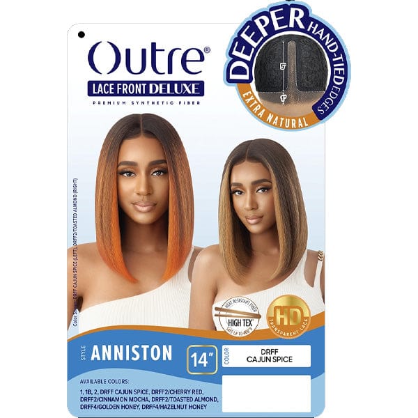 Outre Synthetic Hair HD Lace Front Deluxe Wig - ANNISTON - Image 6