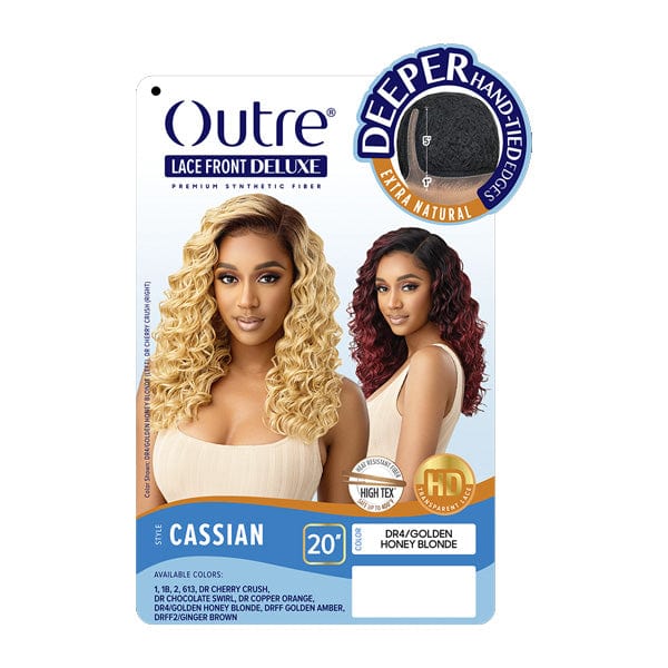 Outre Synthetic Hair HD Lace Front Deluxe Wig - CASSIAN - Image 5