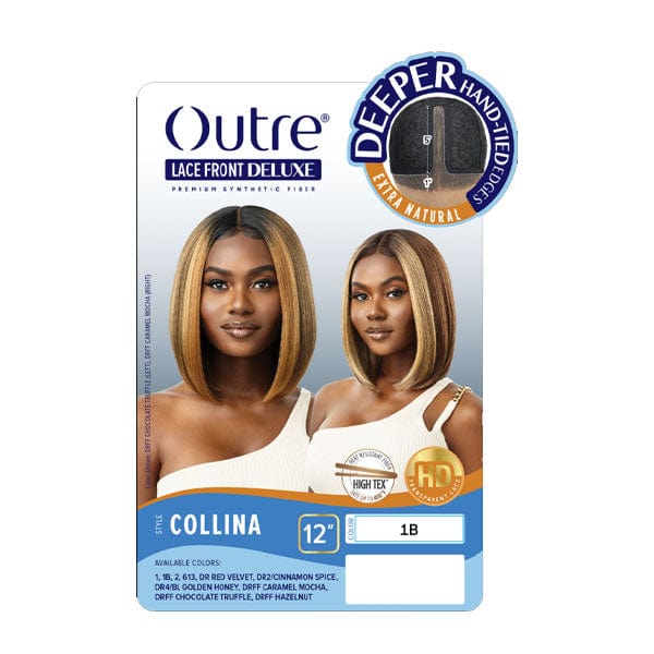 Outre Synthetic Hair HD Lace Front Deluxe Wig - COLLINA - Image 5