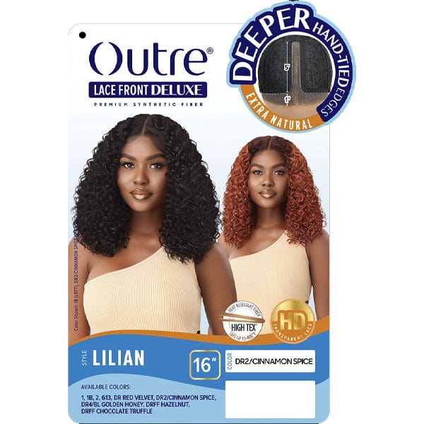 Outre Synthetic Hair HD Lace Front Deluxe Wig - LILIAN - Image 4