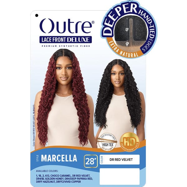 Outre Synthetic Hair HD Lace Front Deluxe Wig - MARCELLA - Image 5