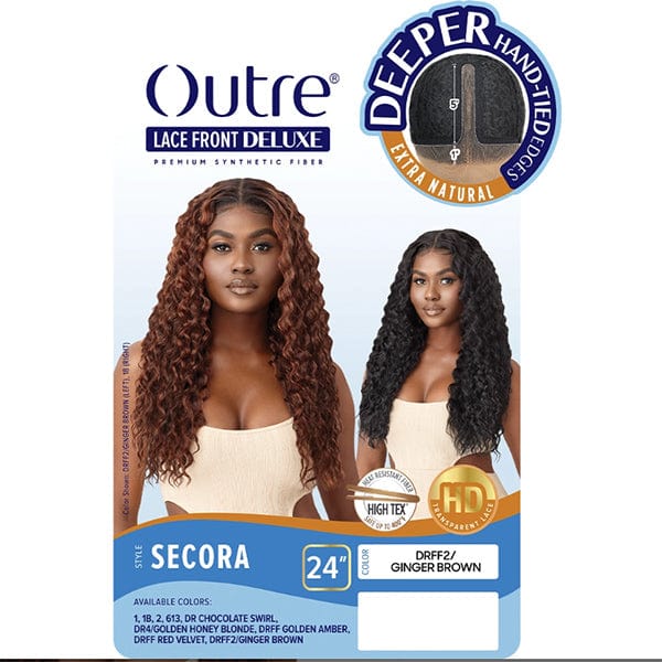 Outre Synthetic Hair HD Lace Front Deluxe Wig - SECORA - Image 6