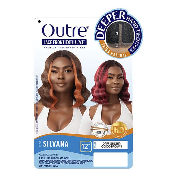 Outre Synthetic Hair HD Lace Front Deluxe Wig - SILVANA - Image 4