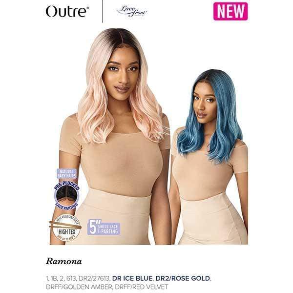 Outre Synthetic L-Part Swiss Lace Front Wig - RAMONA - Image 3