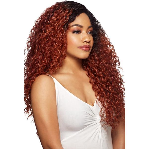 Outre Synthetic L-Part Swiss Lace Front Wig - ANGELA - Image 2