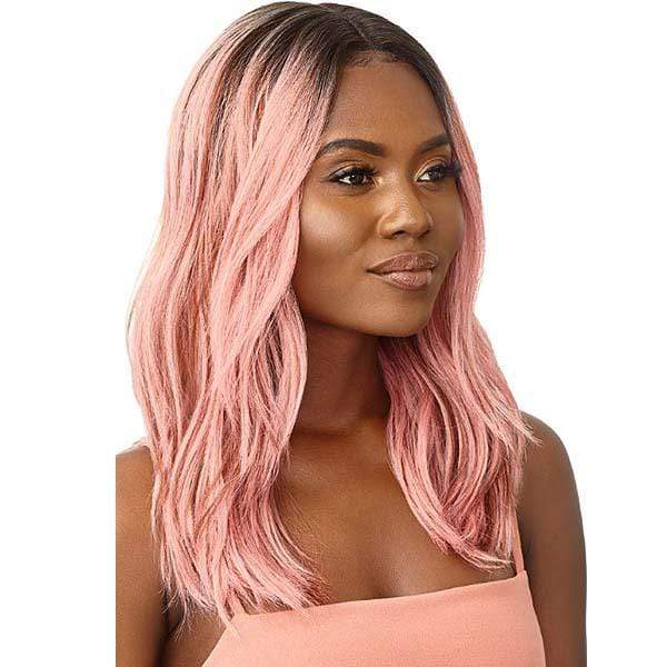 Outre Synthetic L-Part Swiss Lace Front Wig - DORIAN - Image 2