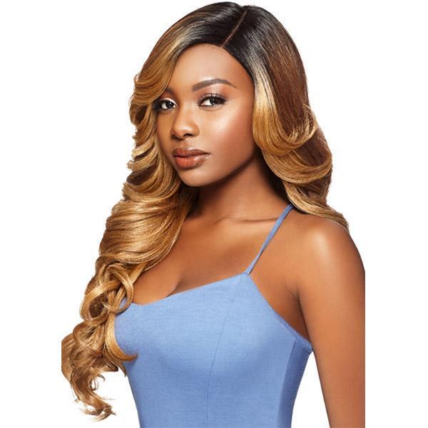 Outre Synthetic L-Part Swiss Lace Front Wig - DRAYA - Image 2
